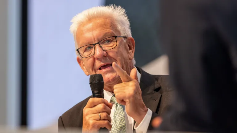 Vortrag Plenum 1 mit MP Kretschmann